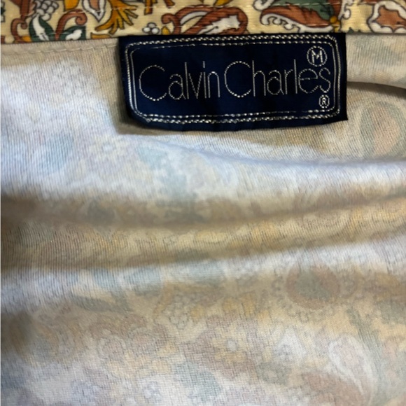 VINTAGE 70’s Calvin Charles Button-down shirt - Picture 3 of 6